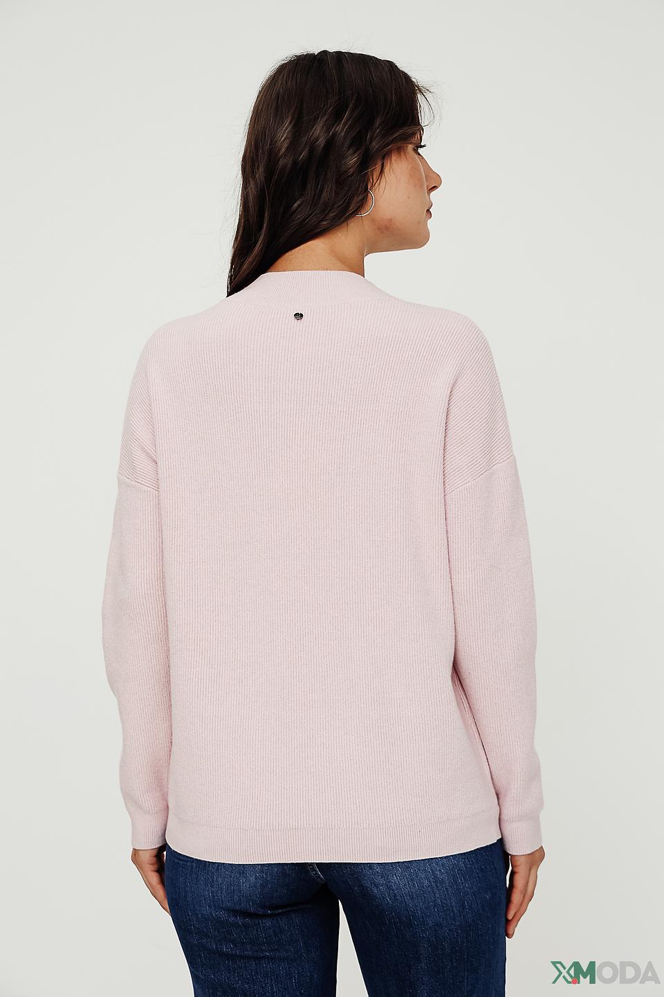 Пуловер Gerry Weber с пуговицами пудровый