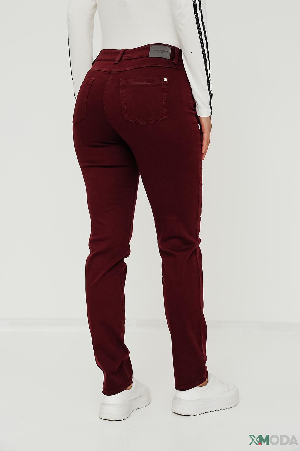 Джинсы Gerry Weber бордовые