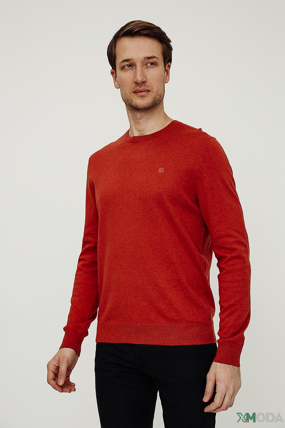 Джемпер Lerros рыжий с логотипом