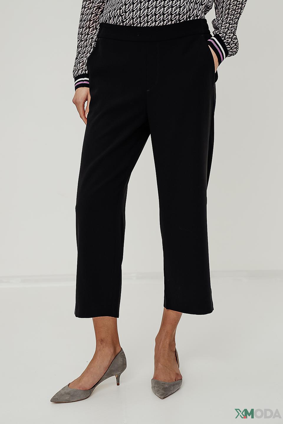 Брюки MAC кюлоты чёрные