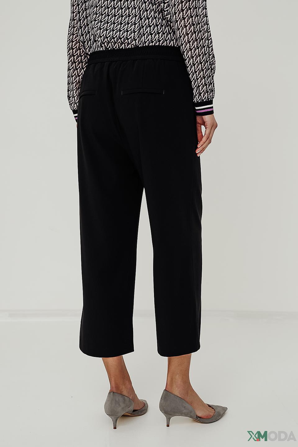 Брюки MAC кюлоты чёрные