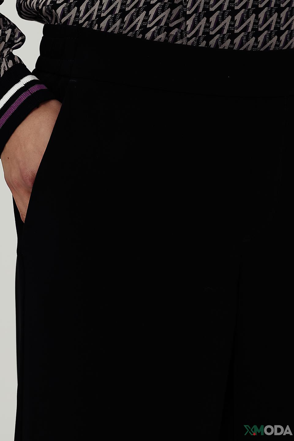 Брюки MAC кюлоты чёрные