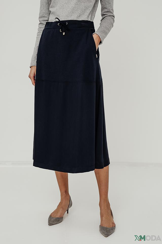 Юбка Cinque с кулиской темно-синяя