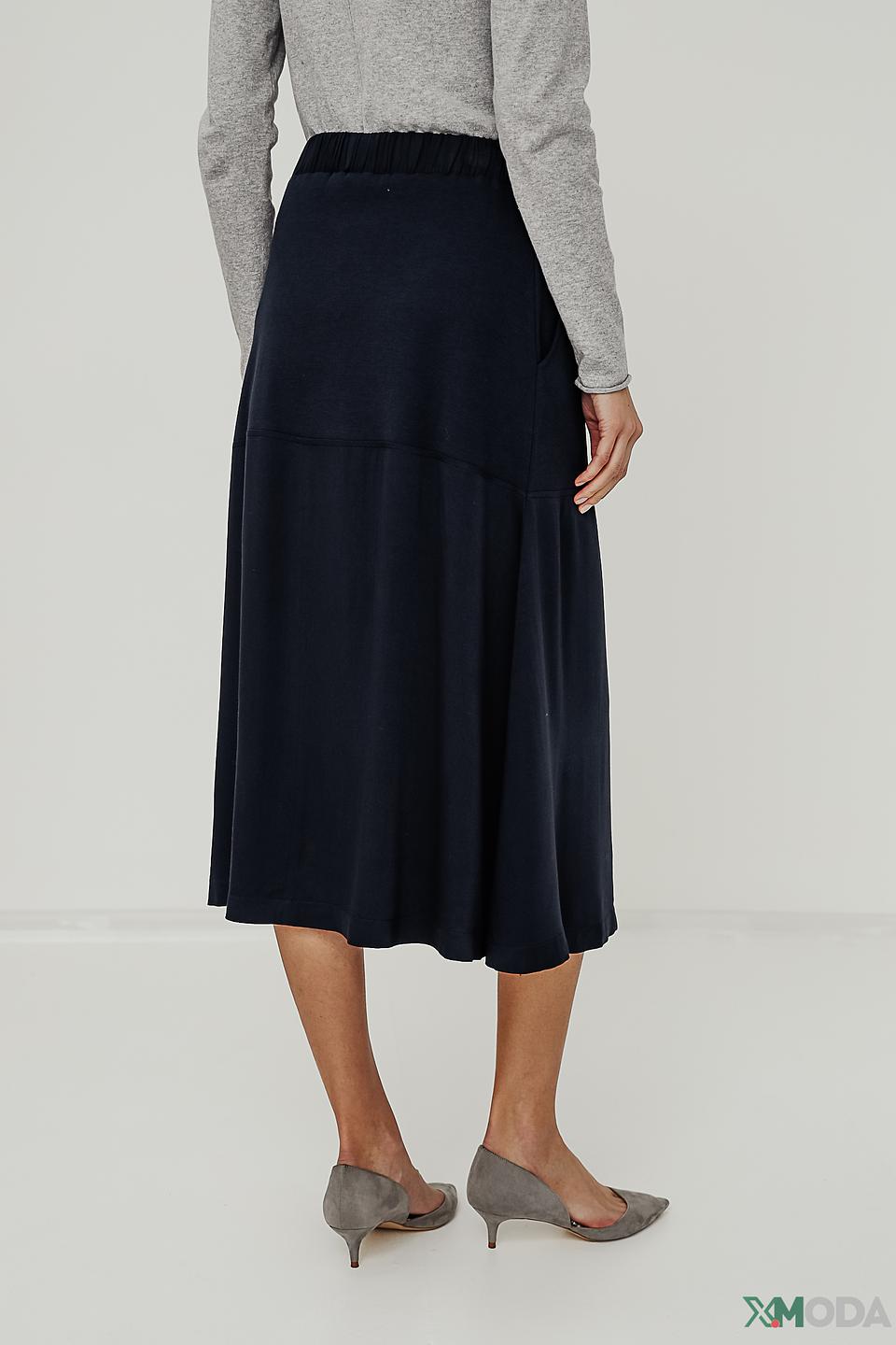 Юбка Cinque с кулиской темно-синяя