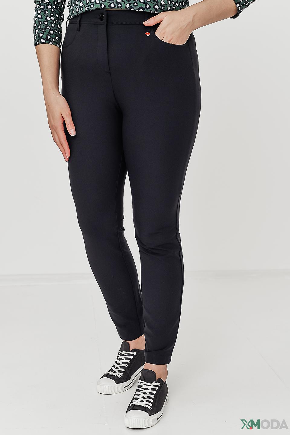 Брюки Relaxed by Toni чёрные