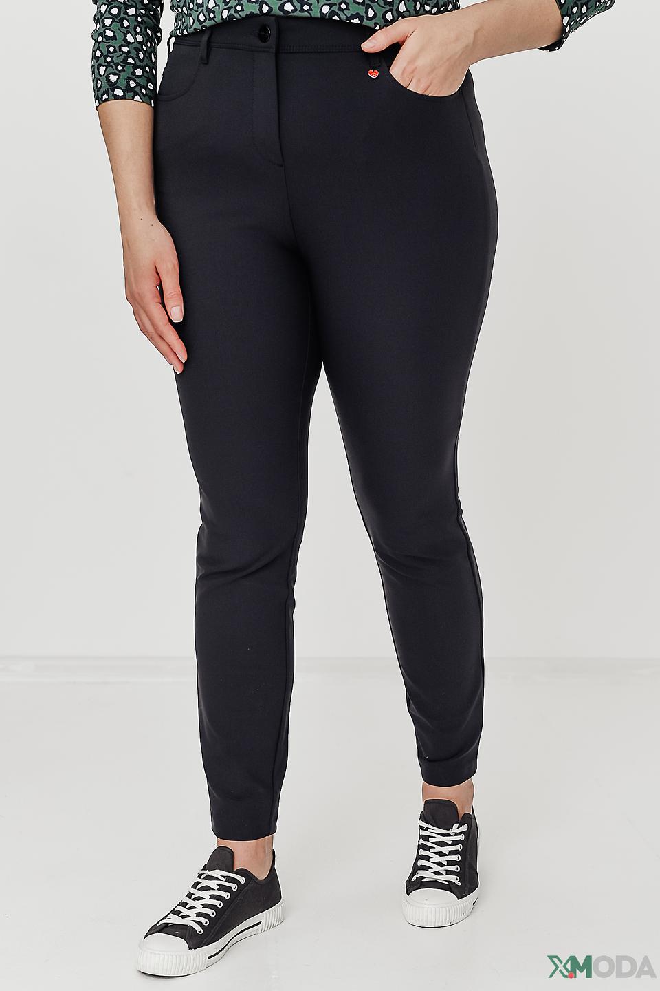 Брюки Relaxed by Toni чёрные