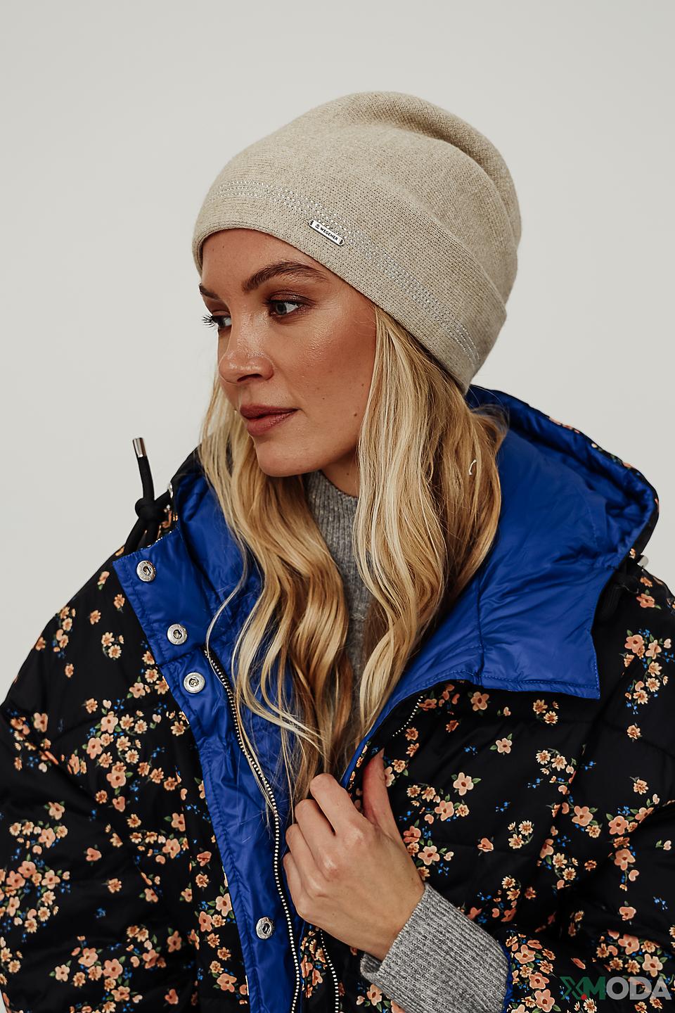 Шапка Wegener бежевая