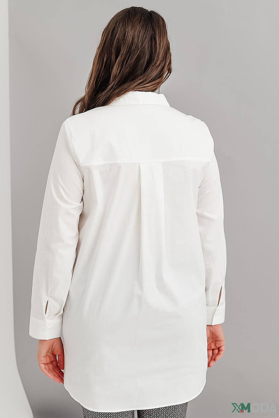 Рубашка Via Appia белая приталенная