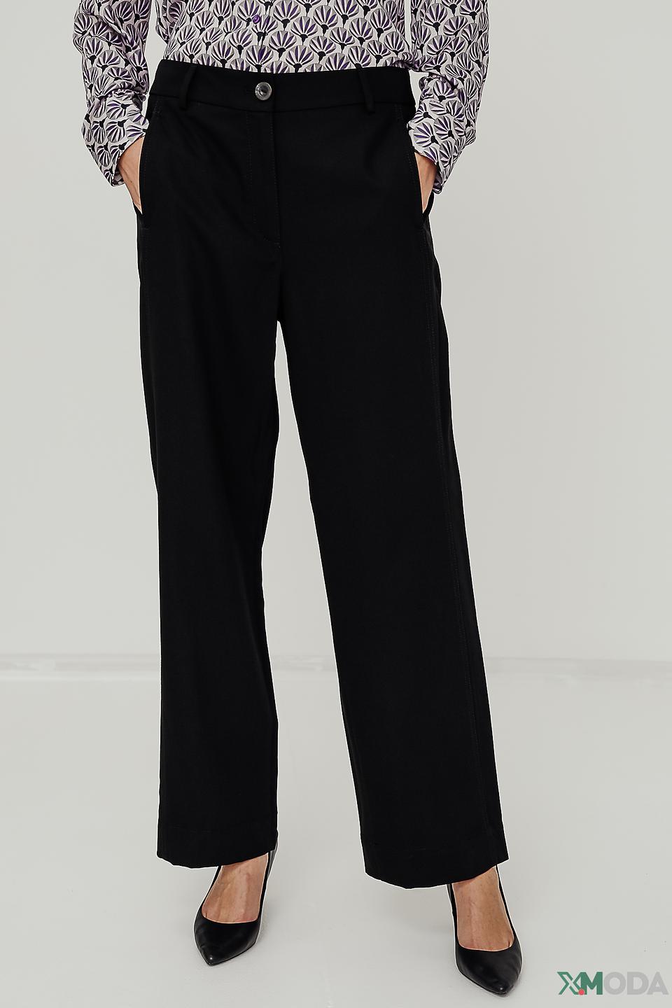 Брюки Taifun чёрные палаццо