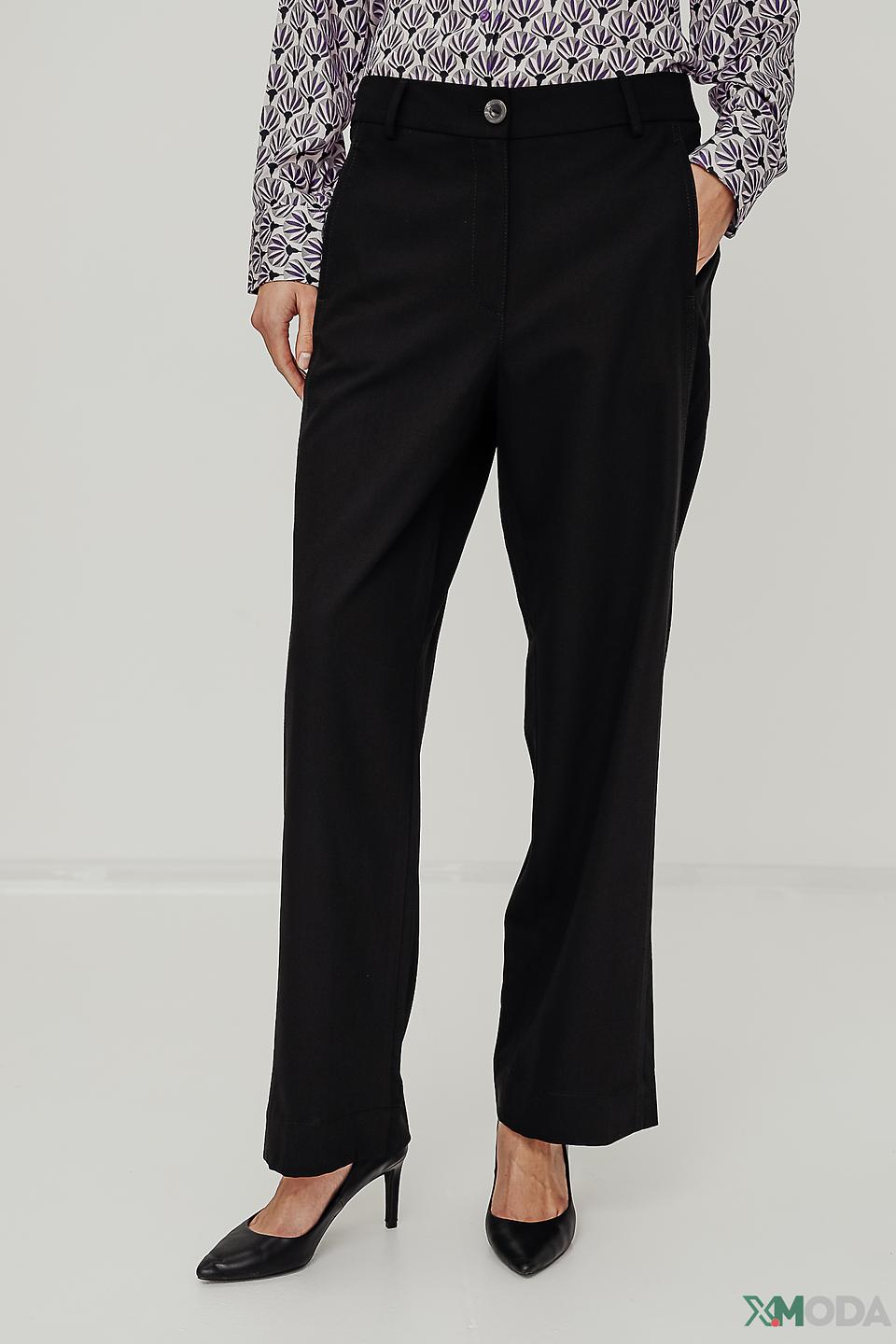 Брюки Taifun чёрные палаццо