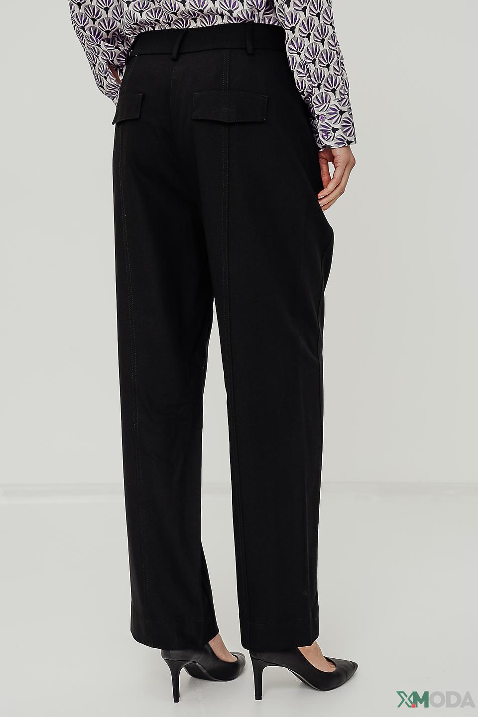 Брюки Taifun чёрные палаццо