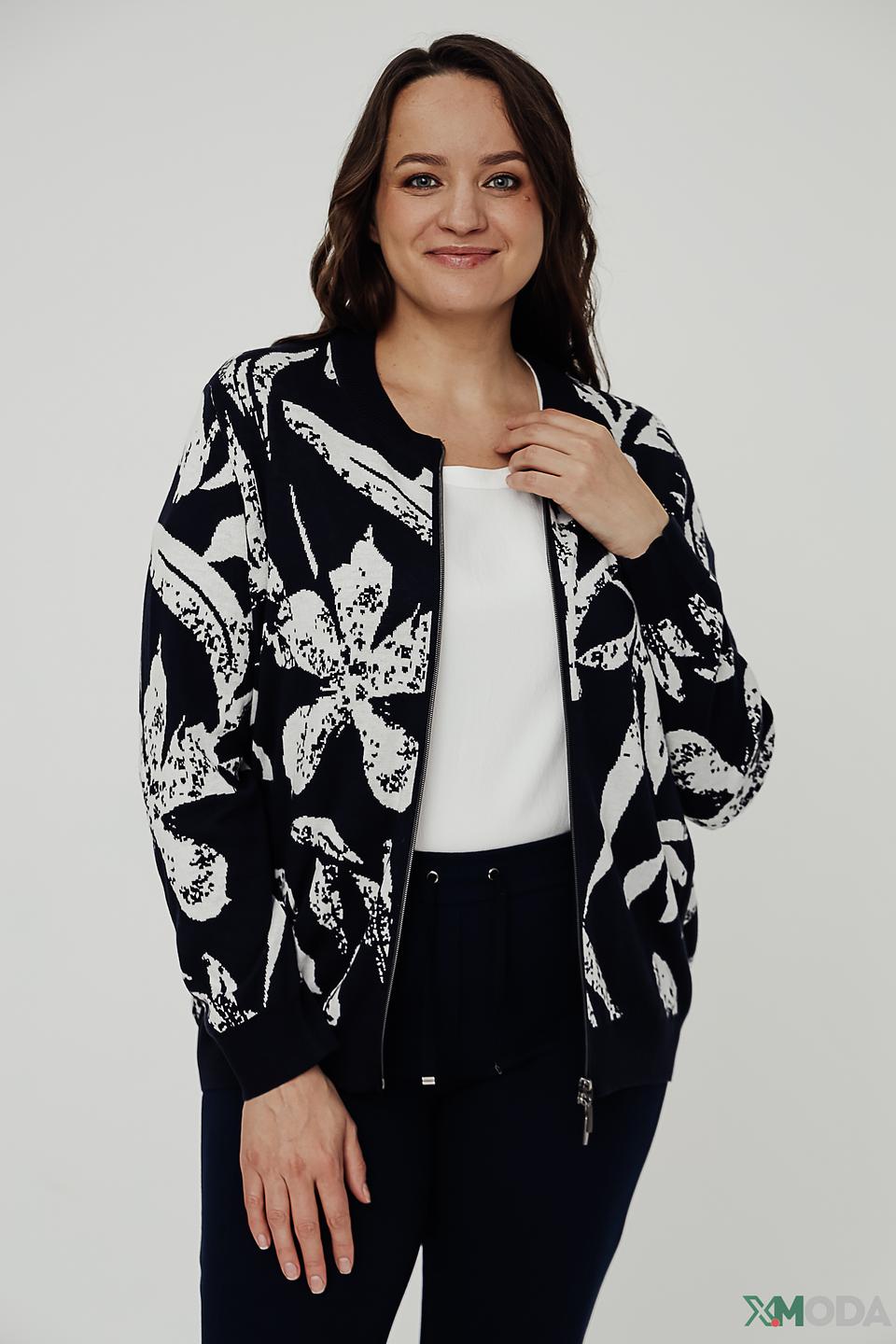 Жакет Frank Walder с цветочным принтом