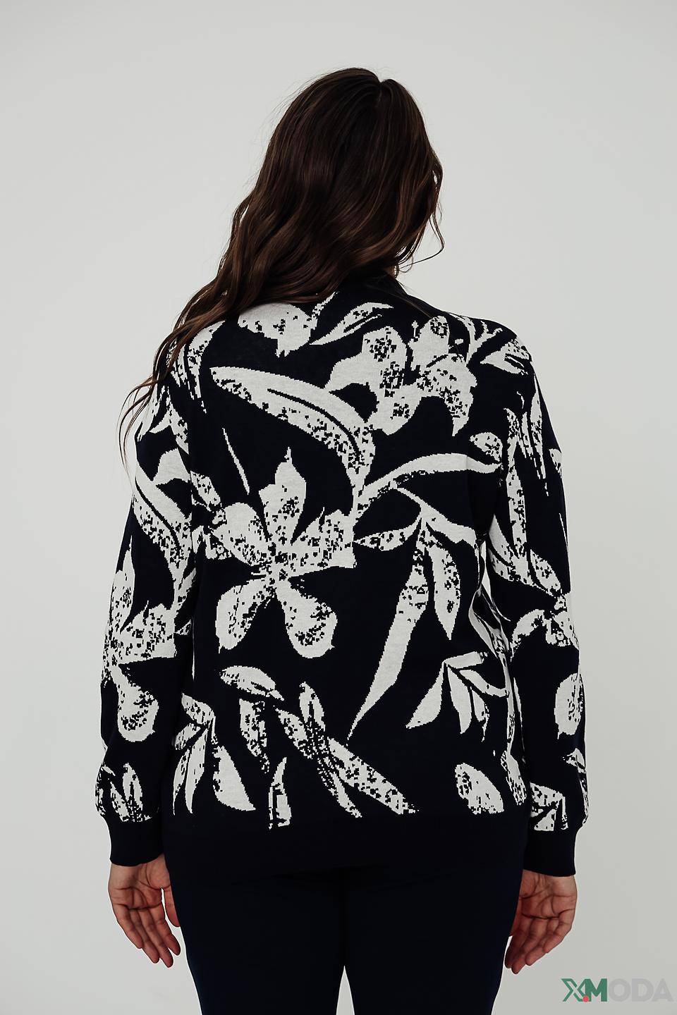 Жакет Frank Walder с цветочным принтом