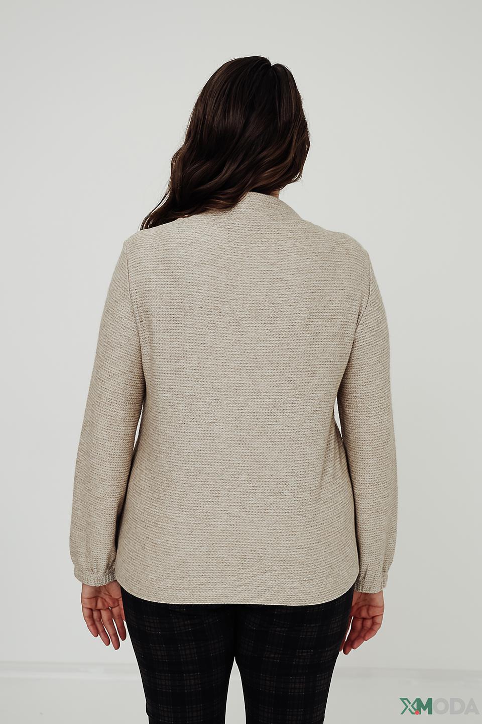 Пуловер Gerry Weber с рукавами-фонариками бежевый