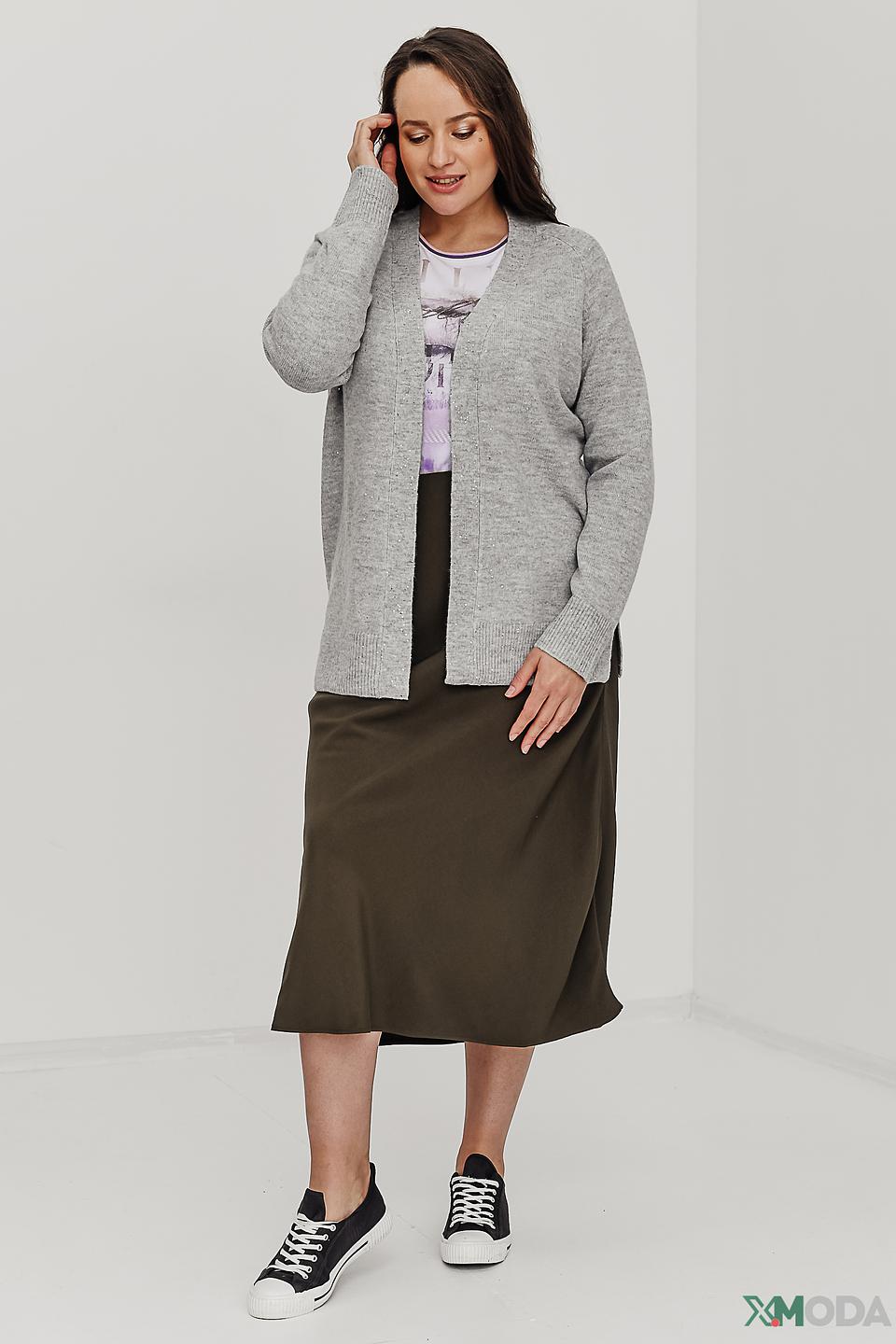 Кардиган Gerry Weber серый меланж