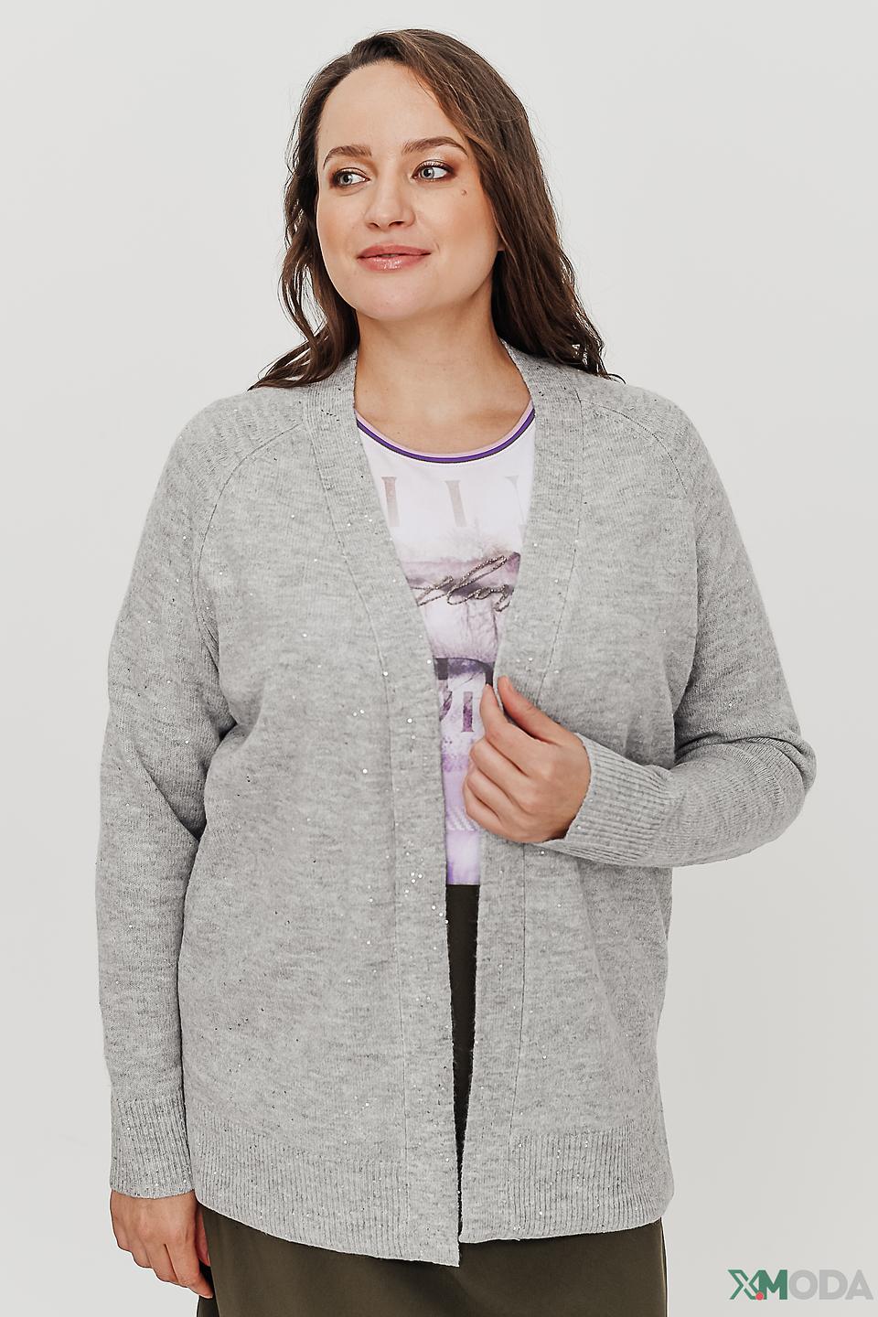 Кардиган Gerry Weber серый меланж