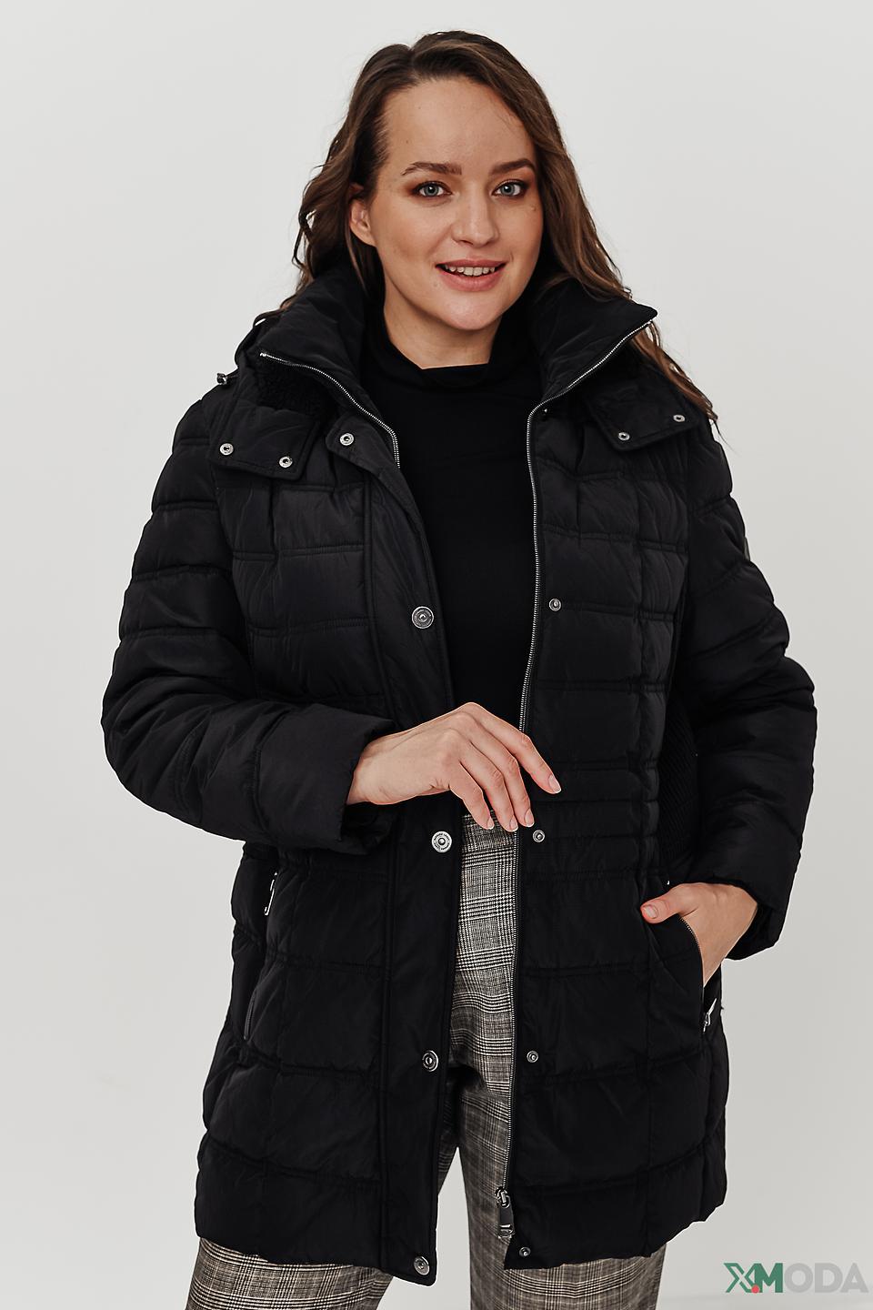 Куртка Lebek стеганая чёрная