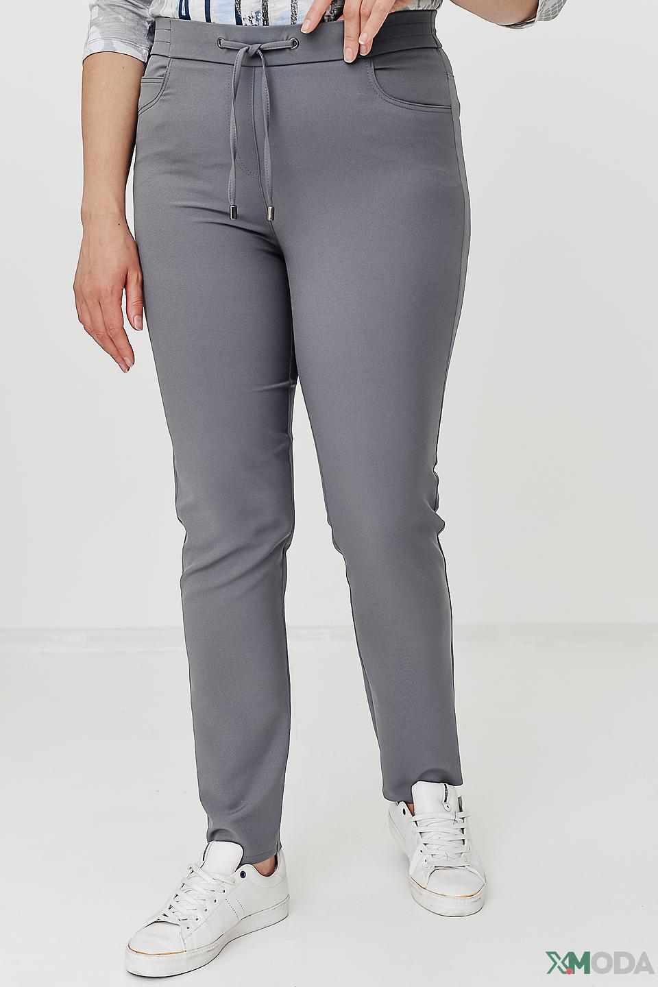 Брюки Frank Walder серые с завязками