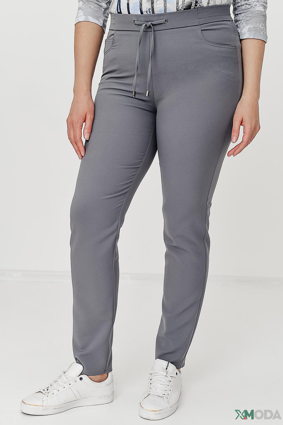 Брюки Frank Walder серые с завязками