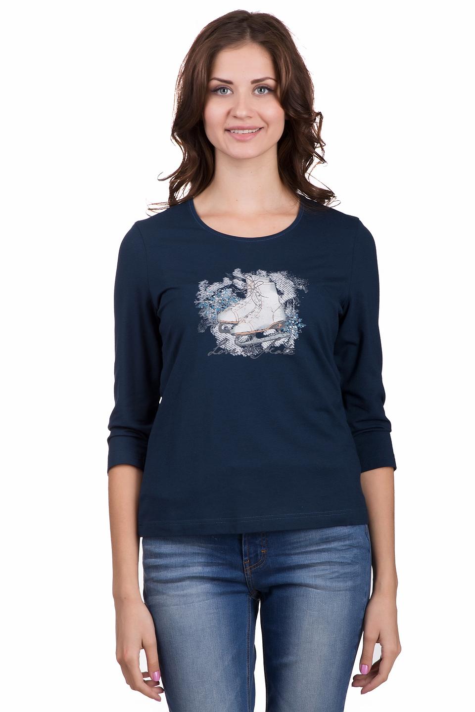 Лонгслив Gerry Weber с фигурным катанием тёмно-синий