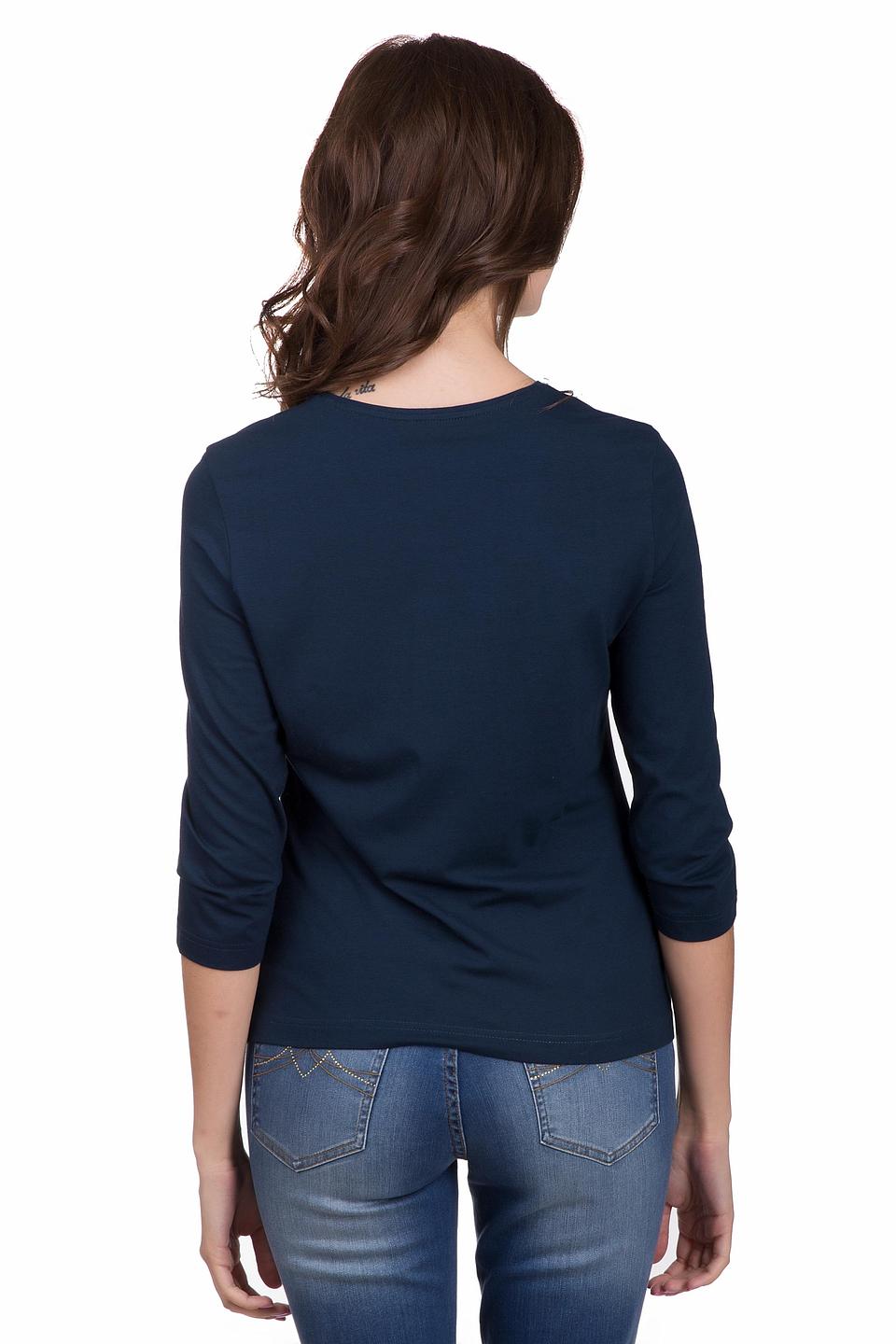 Лонгслив Gerry Weber с фигурным катанием тёмно-синий