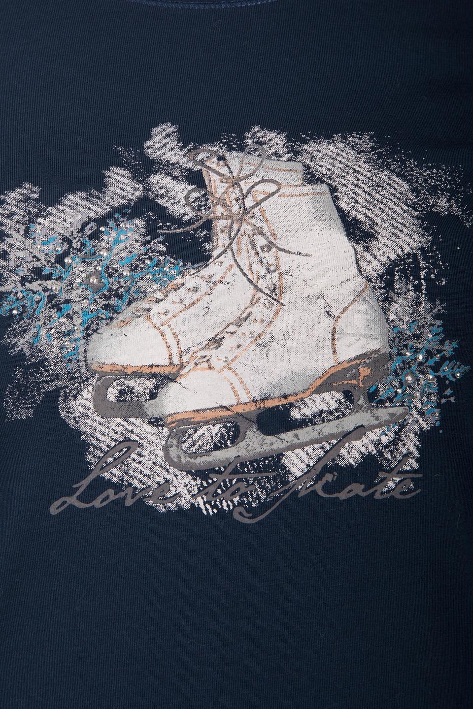 Лонгслив Gerry Weber с фигурным катанием тёмно-синий