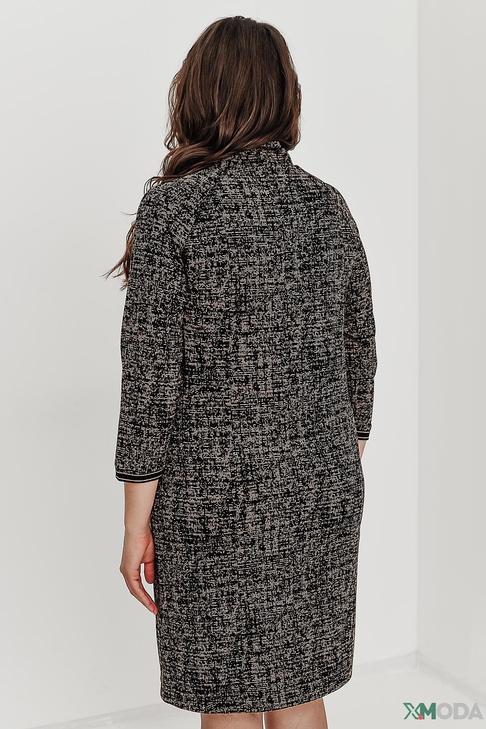 Платье Thomas Rabe с завязками чёрно-бежевое