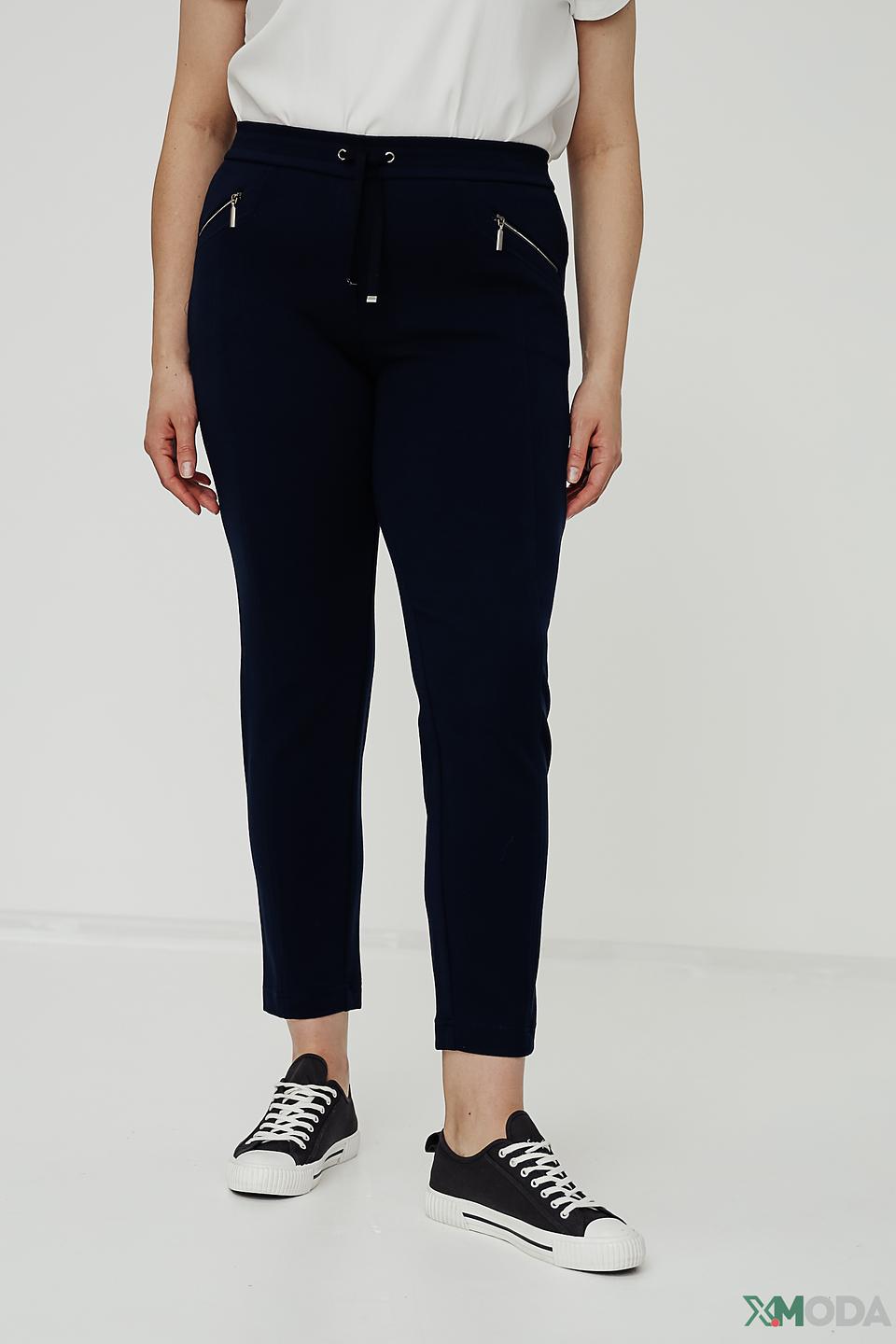 Брюки трикотажные Rabe collection темно-синие