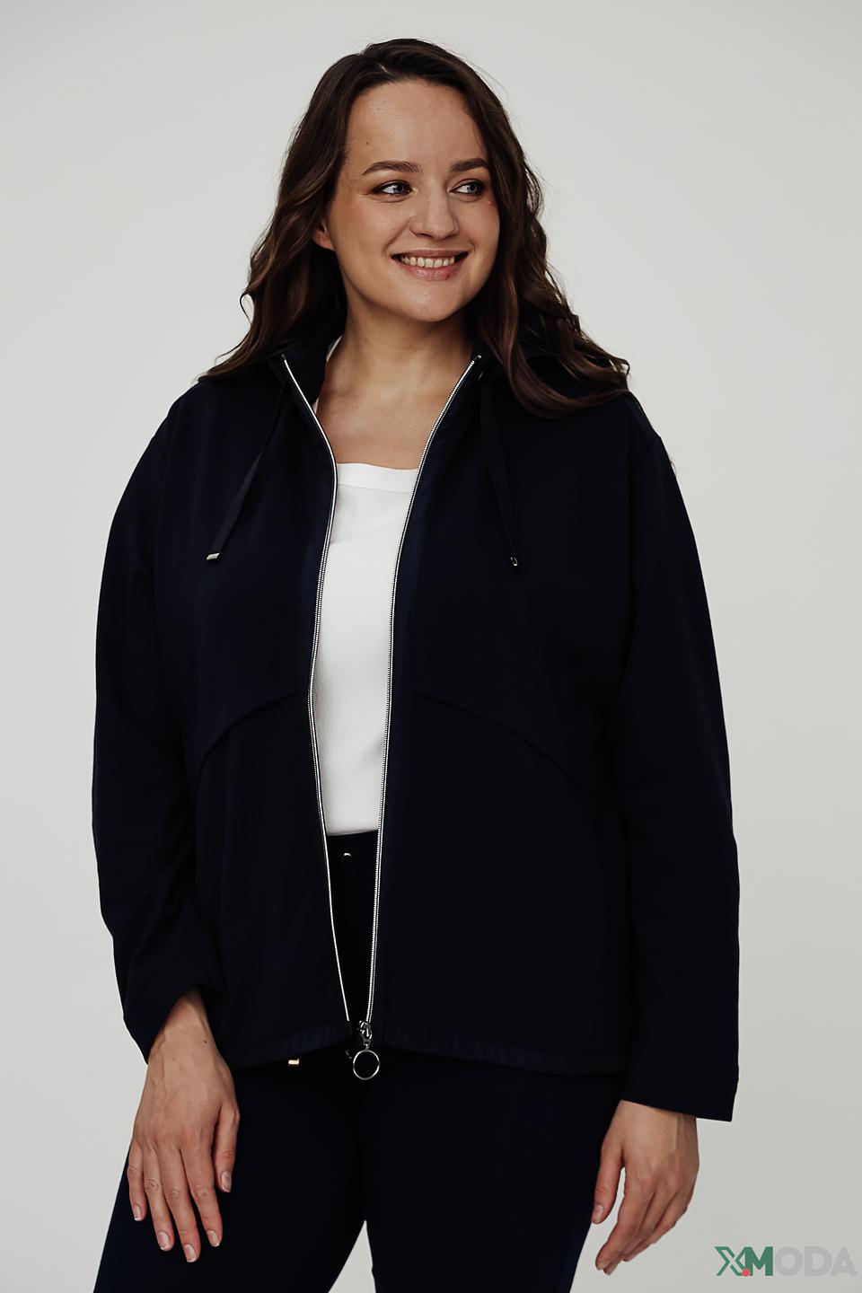 Жакет Thomas Rabe с молнией, темно-синий