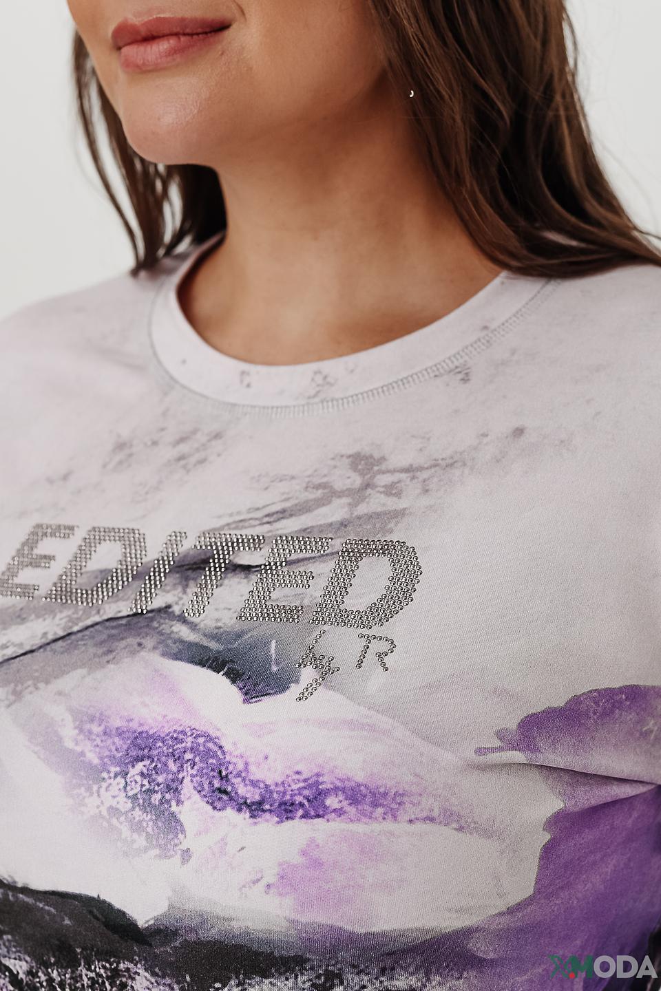 Пуловер Thomas Rabe с принтом "Edited"