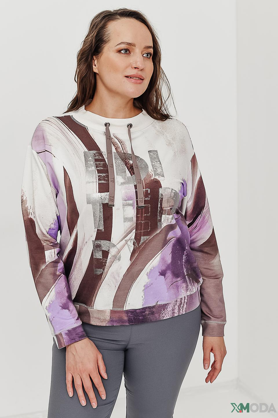 Пуловер Thomas Rabe с принтом