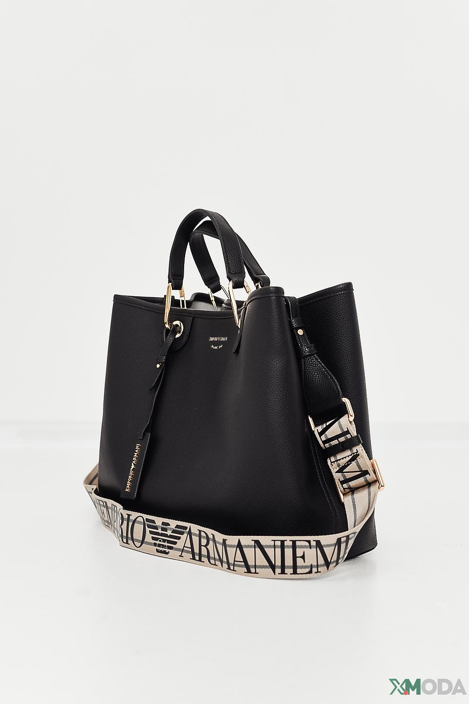 Сумка Emporio Armani женская чёрная