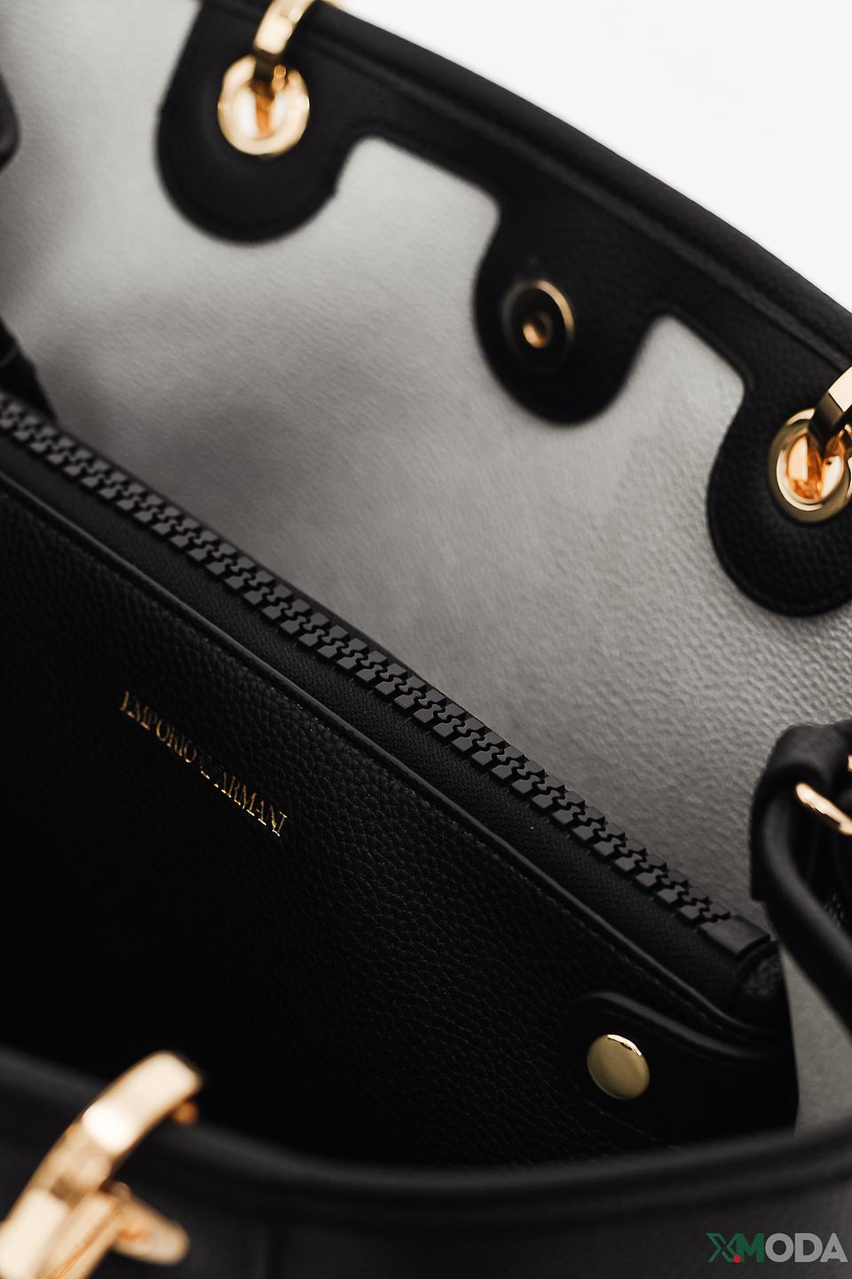 Сумка Emporio Armani женская чёрная