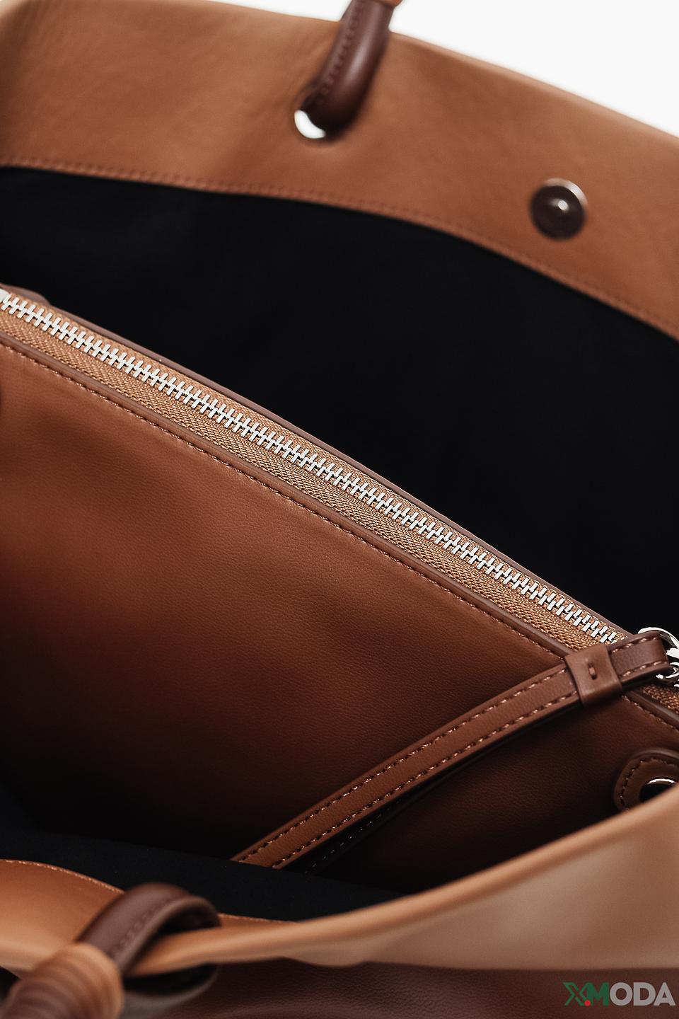 Сумка Emporio Armani коричневая