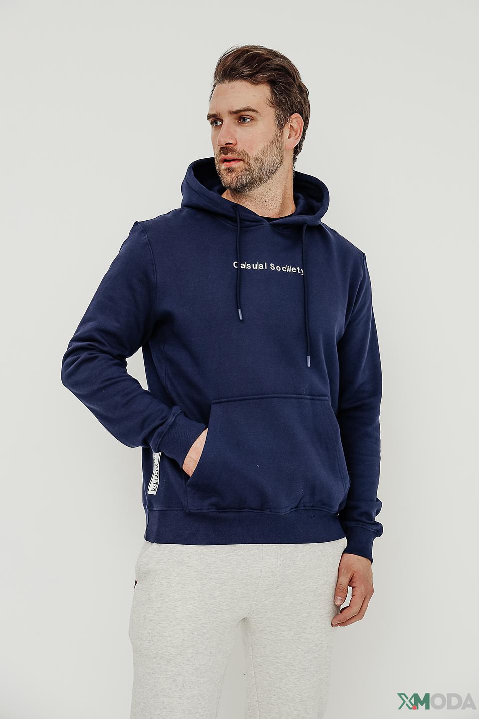 Худи Basefield Casual Society синий