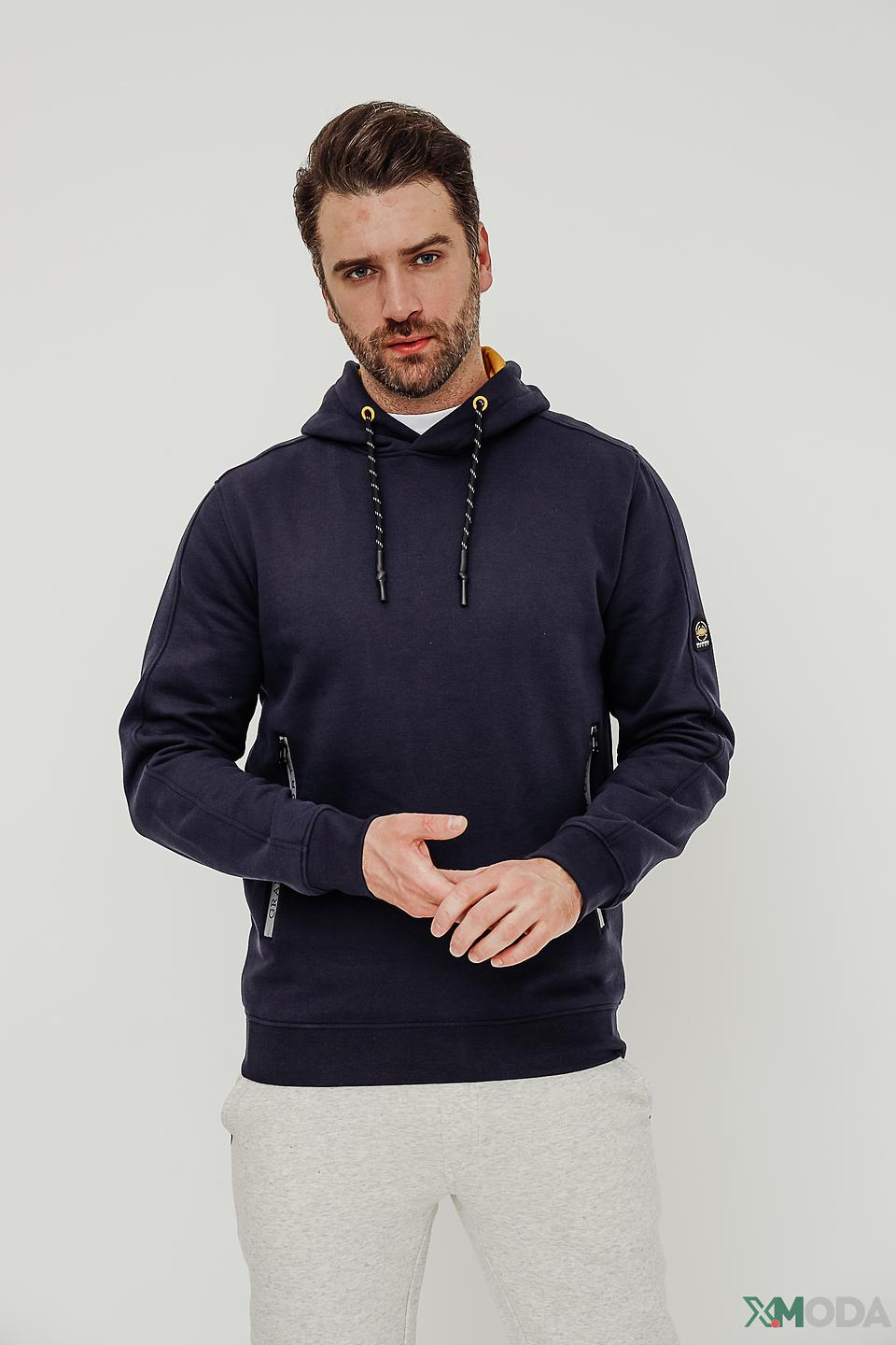 Худи Granchio мужской тёмно-синий