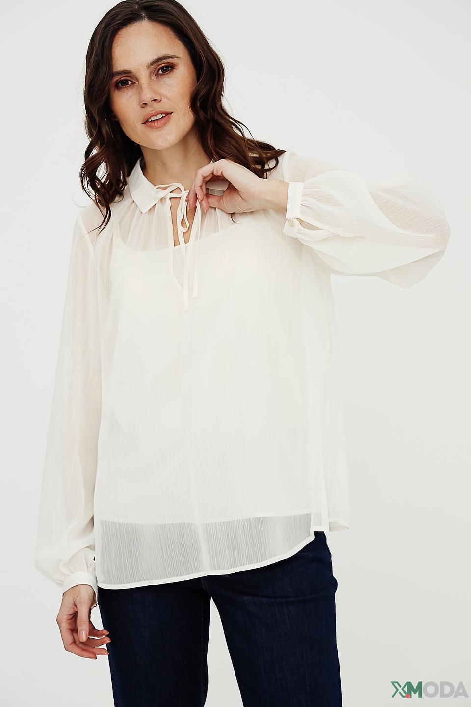 Блуза Joop! женская белая с завязкой
