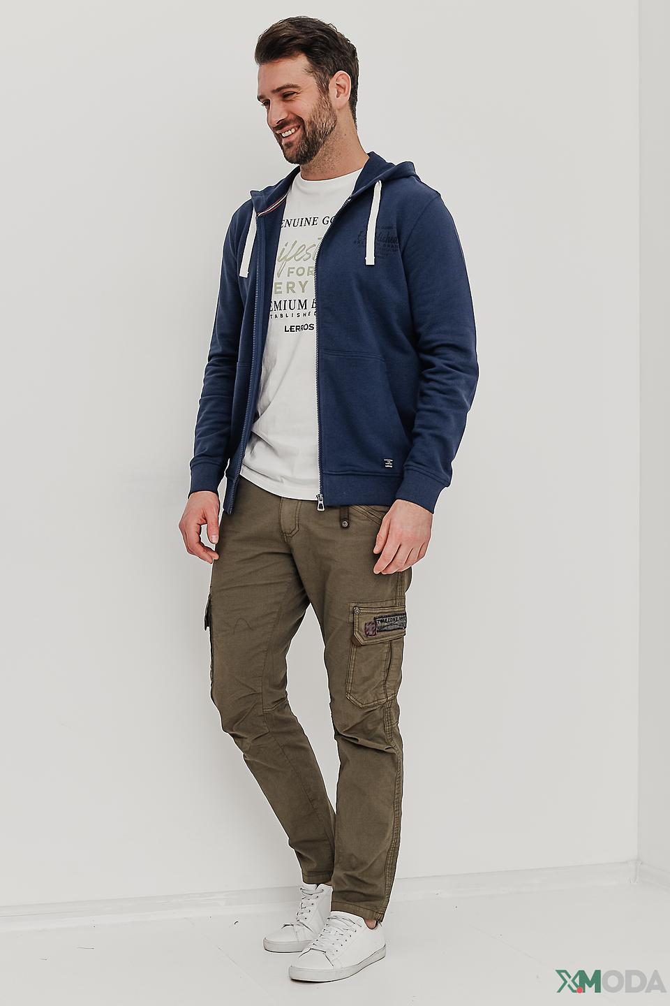 Кардиган Lerros с капюшоном синий