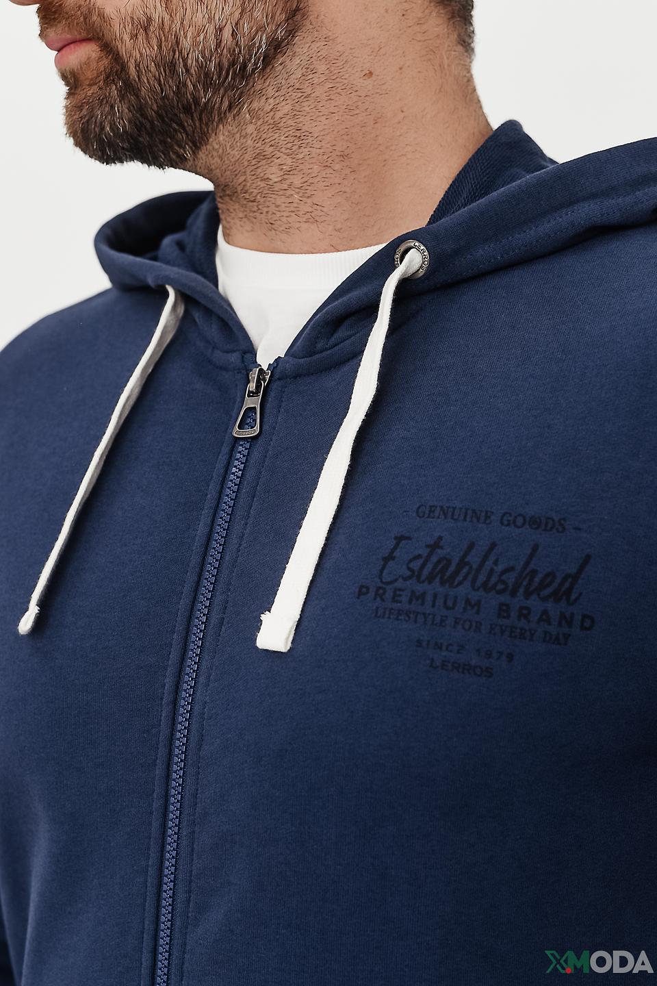 Кардиган Lerros с капюшоном синий