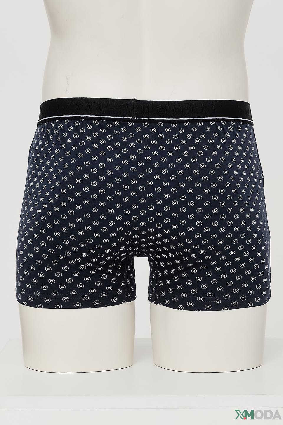 Трусы Bugatti ACC с принтом чёрные