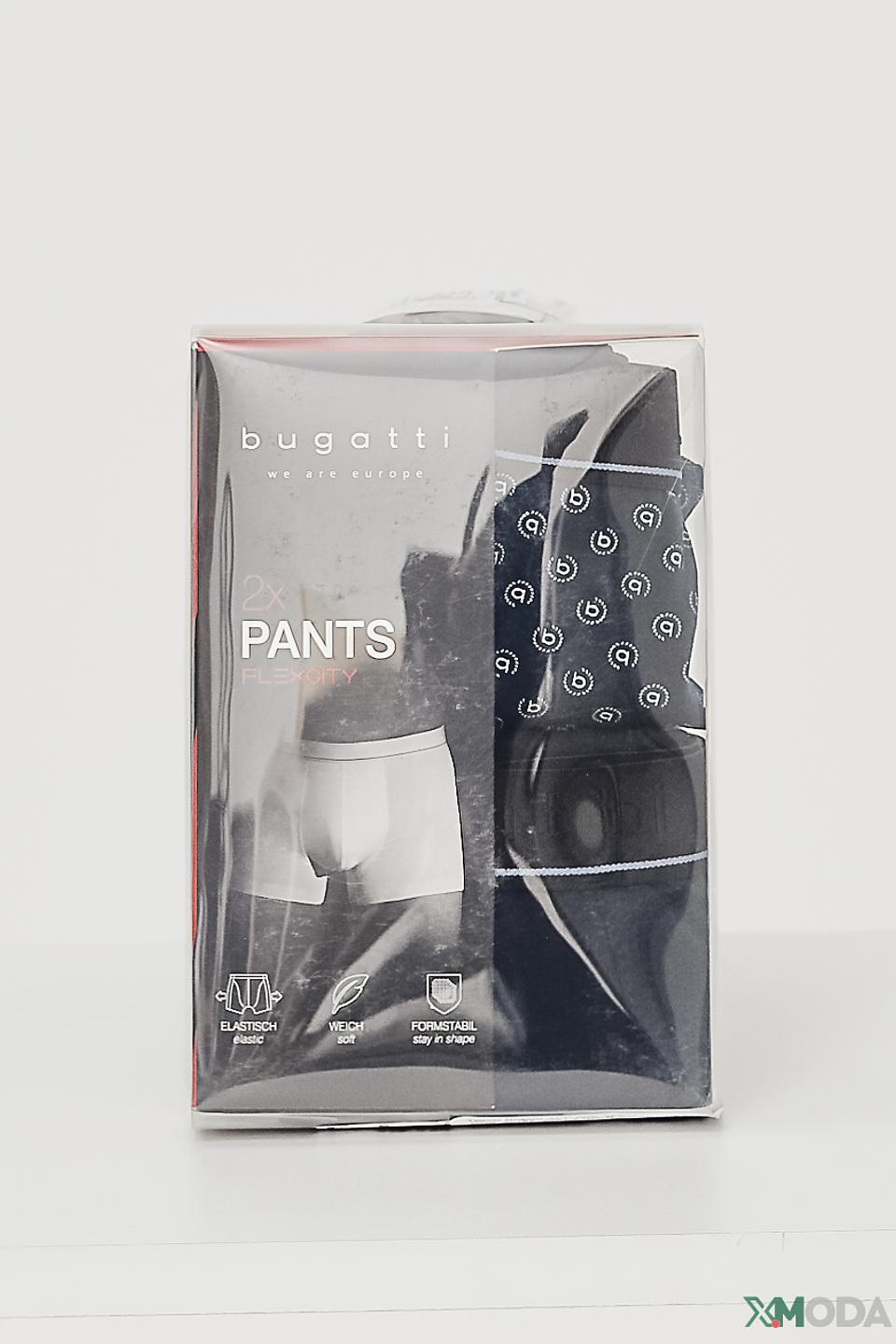 Трусы Bugatti ACC с принтом чёрные