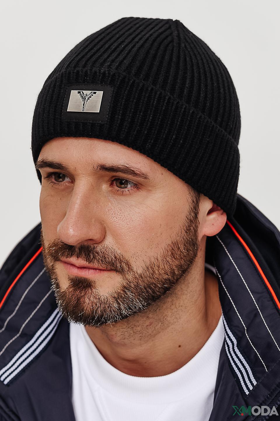 Шапка Carlo Colucci чёрная