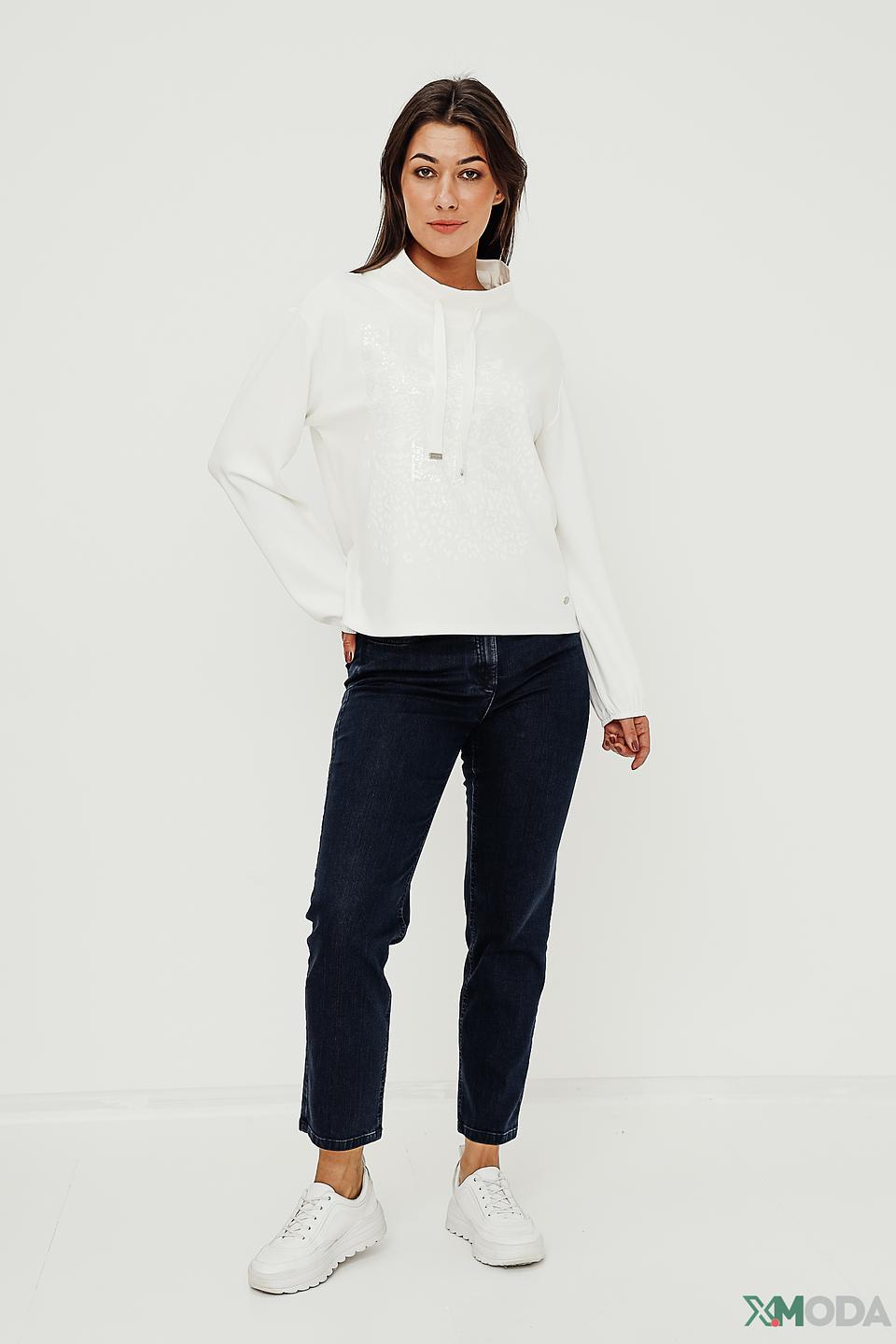 Джинсы Zerres прямые тёмно-синие