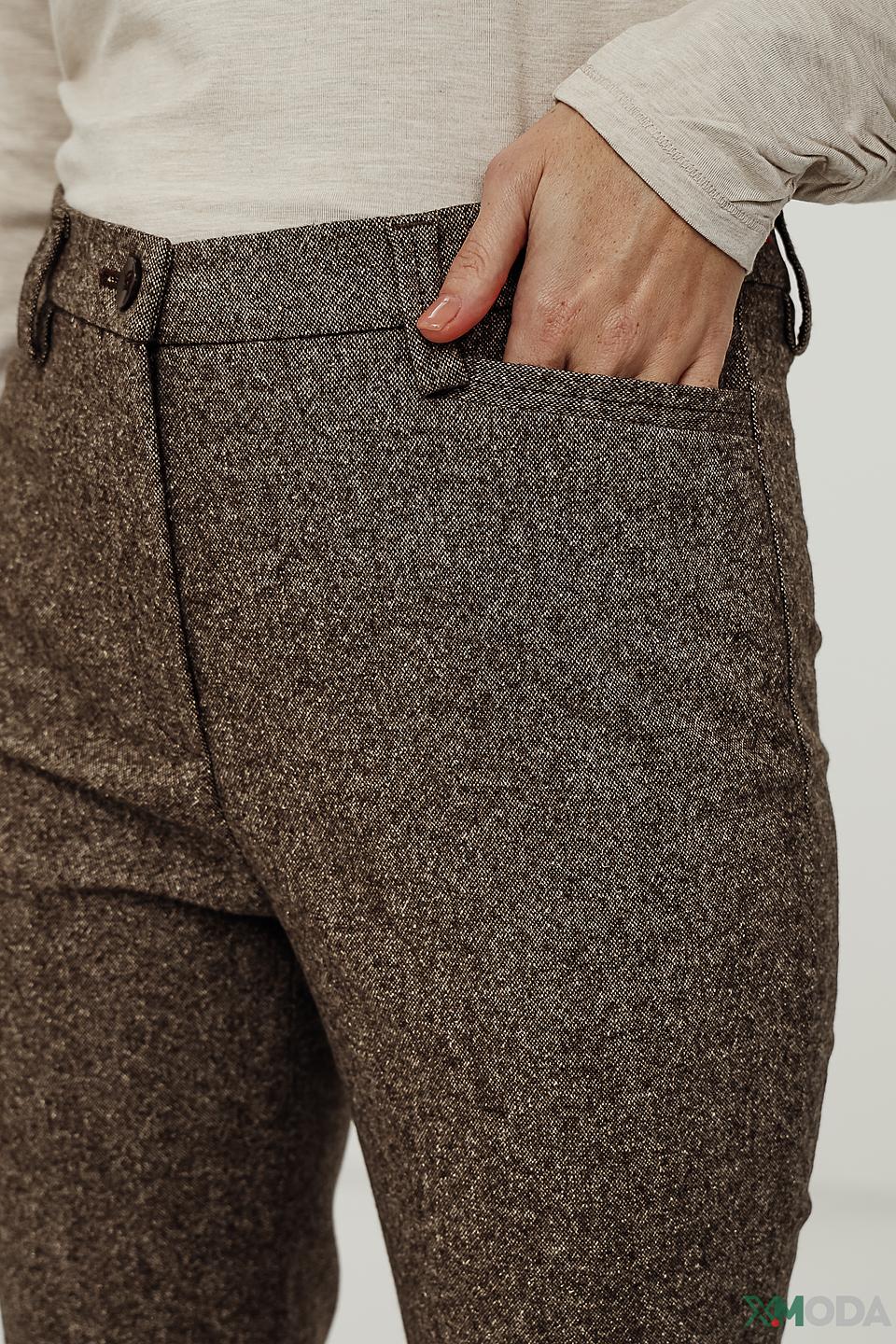 Брюки классические Gardeur коричневые