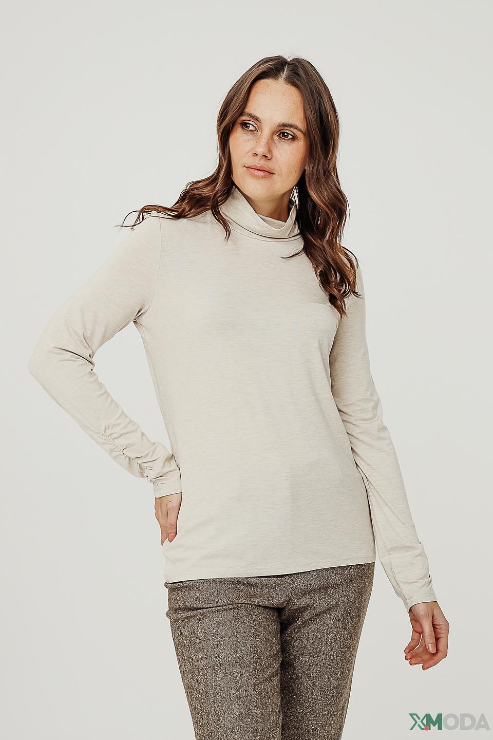 Водолазка Oui бежевая