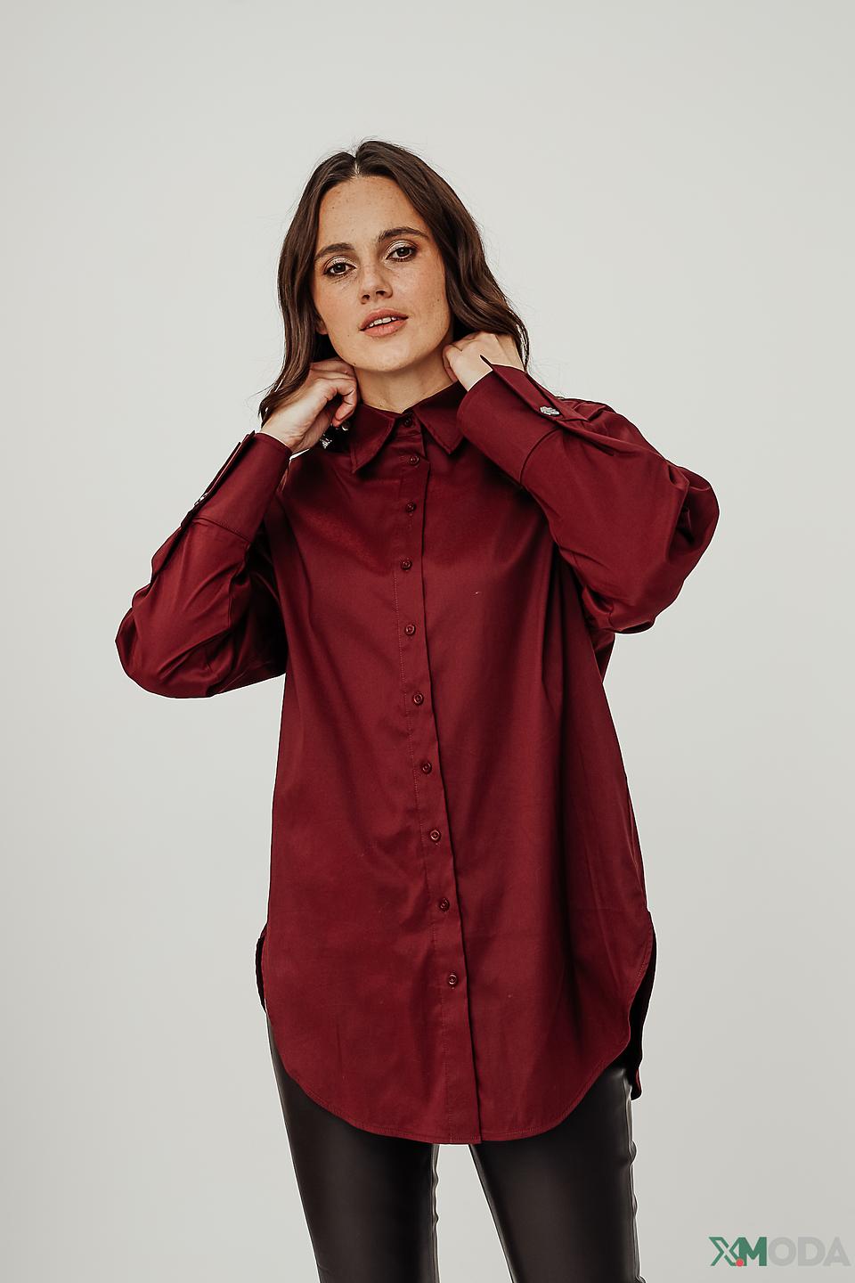 Рубашка Gerry Weber бордовая