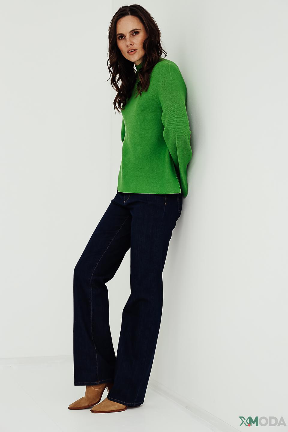 Джинсы Gerry Weber расклешенные темно-синие