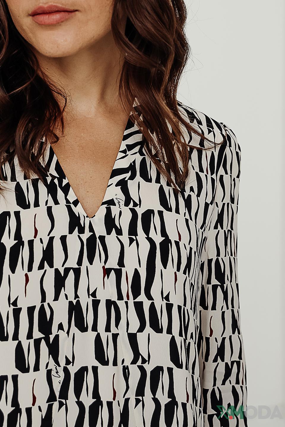 Платье Marc Cain с абстрактным принтом