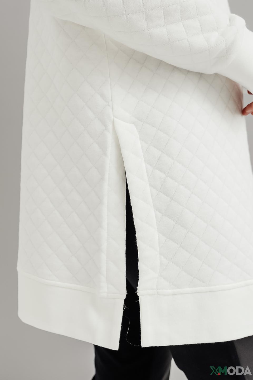 Пуловер Gerry Weber EDITION белый стеганый