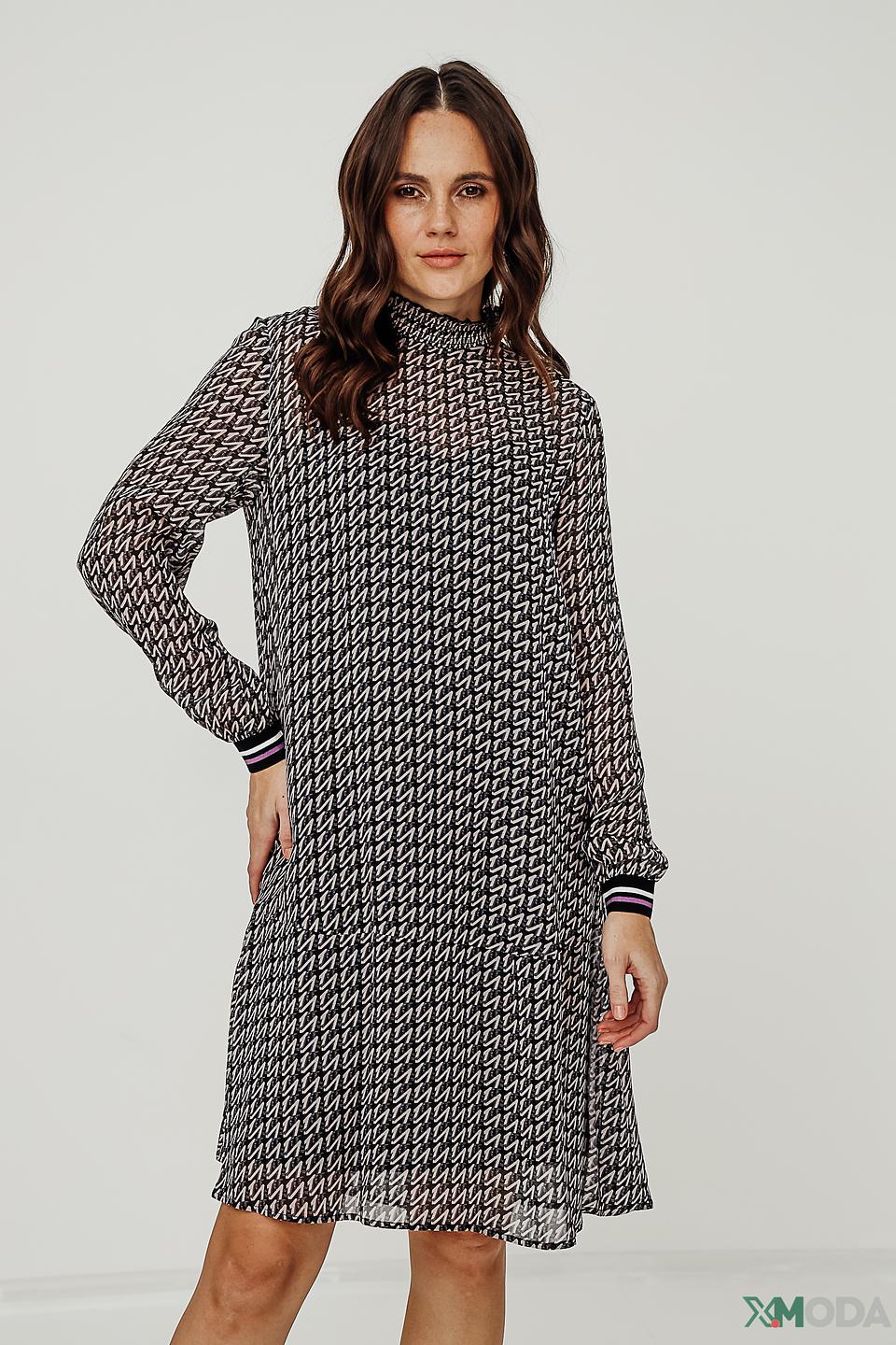 Платье Marc Cain с геометрическим принтом